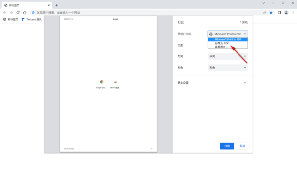 如何把谷歌浏览器的网页保存为pdf格式3