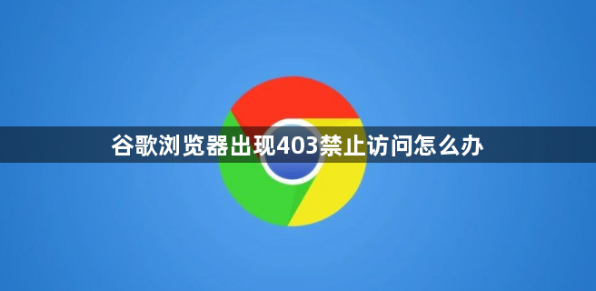 谷歌浏览器出现403禁止访问怎么办1