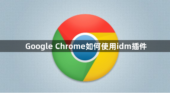 Google Chrome如何使用idm插件1