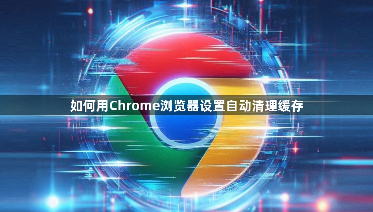 如何用Chrome浏览器设置自动清理缓存1