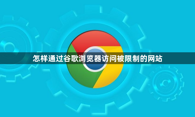 怎样通过谷歌浏览器访问被限制的网站1