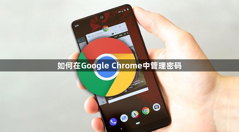 如何在Google Chrome中管理密码1