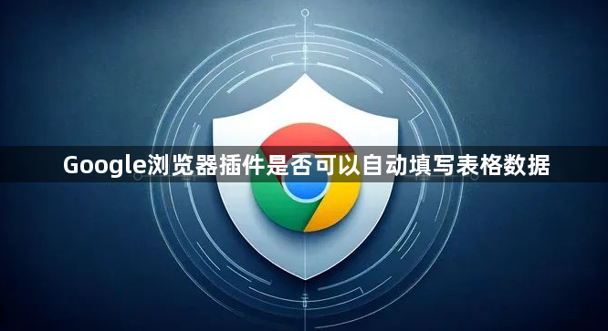 Google浏览器插件是否可以自动填写表格数据1