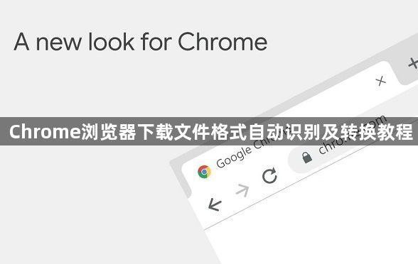 Chrome浏览器下载文件格式自动识别及转换教程1