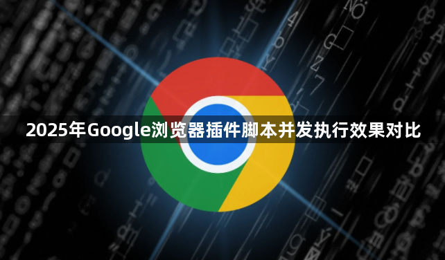 2025年Google浏览器插件脚本并发执行效果对比1