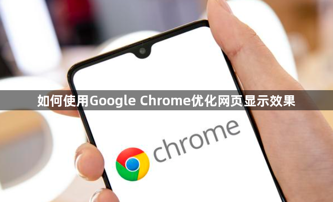 如何使用Google Chrome优化网页显示效果1