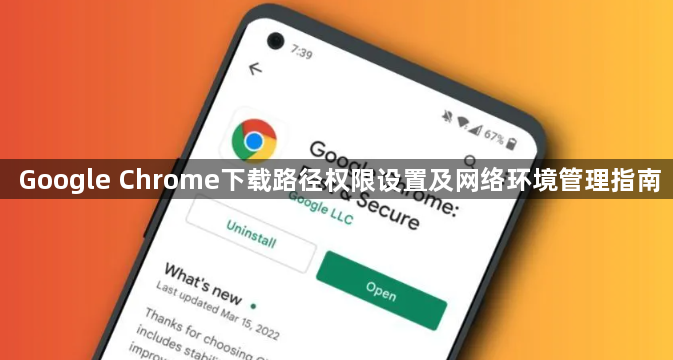 Google Chrome下载路径权限设置及网络环境管理指南1