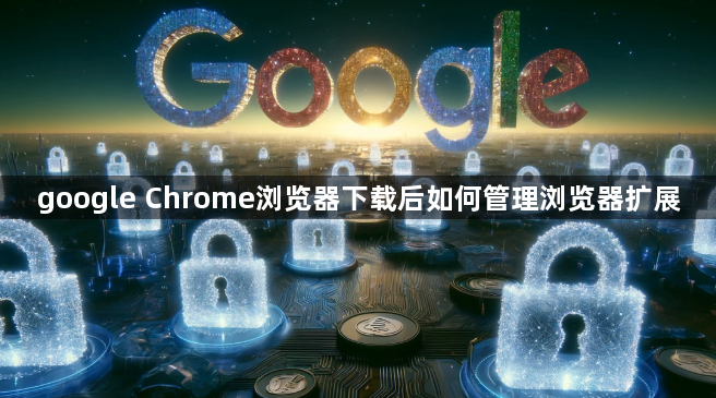 google Chrome浏览器下载后如何管理浏览器扩展1