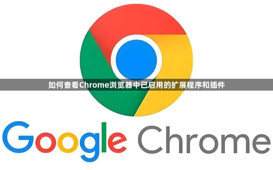 如何查看Chrome浏览器中已启用的扩展程序和插件1