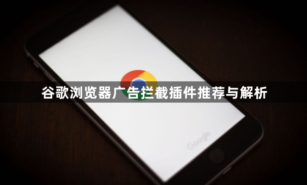 谷歌浏览器广告拦截插件推荐与解析1