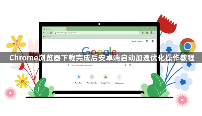 Chrome浏览器下载完成后安卓端启动加速优化操作教程1