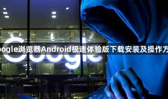 google浏览器Android极速体验版下载安装及操作方法1