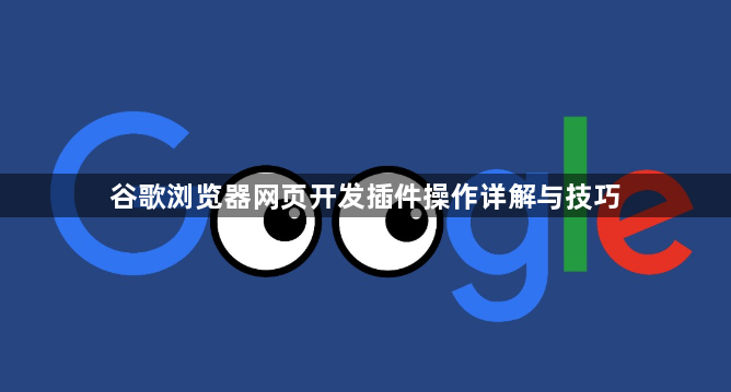 谷歌浏览器网页开发插件操作详解与技巧1
