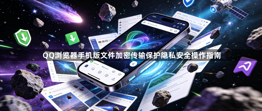 QQ浏览器手机版文件加密传输保护隐私安全操作指南1