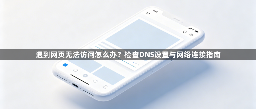 遇到网页无法访问怎么办？检查DNS设置与网络连接指南1