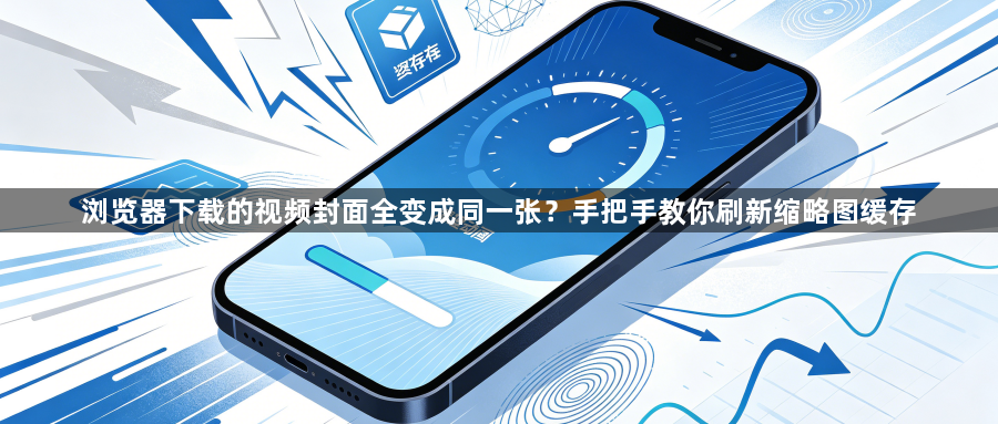 浏览器下载的视频封面全变成同一张？手把手教你刷新缩略图缓存1