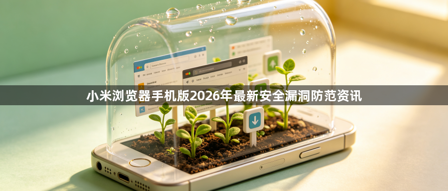 小米浏览器手机版2026年最新安全漏洞防范资讯1