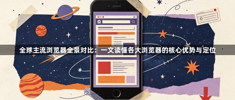 全球主流浏览器全景对比:一文读懂各大浏览器的核心优势与定位1