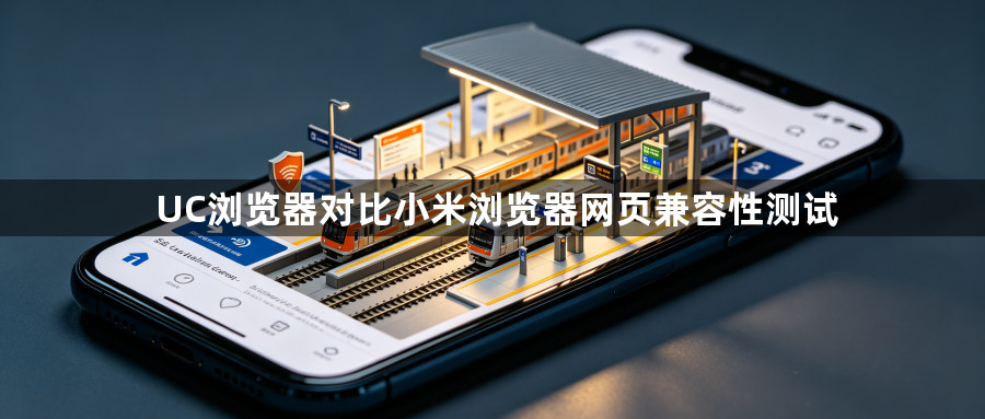 UC浏览器对比小米浏览器网页兼容性测试1