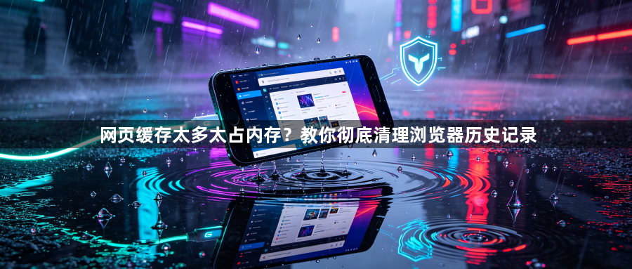 网页缓存太多太占内存？教你彻底清理浏览器历史记录1