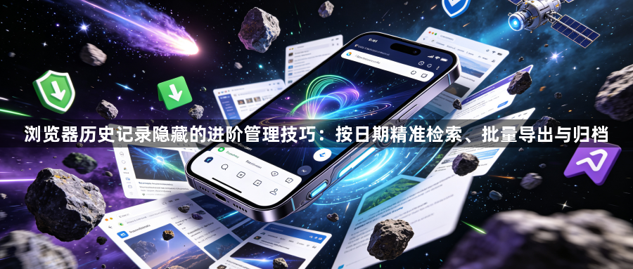 浏览器历史记录隐藏的进阶管理技巧：按日期精准检索、批量导出与归档1
