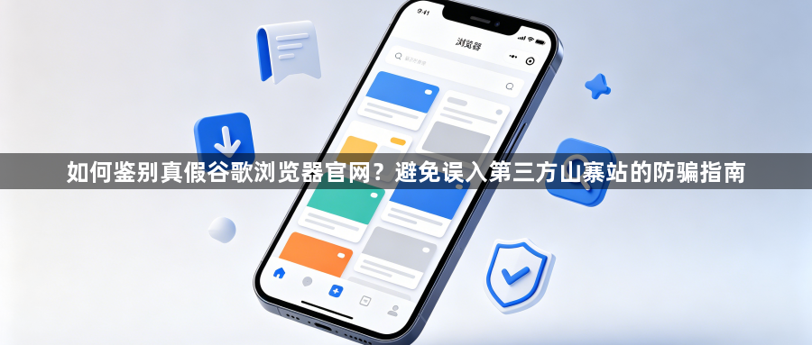 如何鉴别真假谷歌浏览器官网？避免误入第三方山寨站的防骗指南1