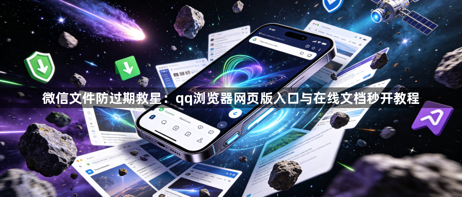 微信文件防过期救星：qq浏览器网页版入口与在线文档秒开教程1