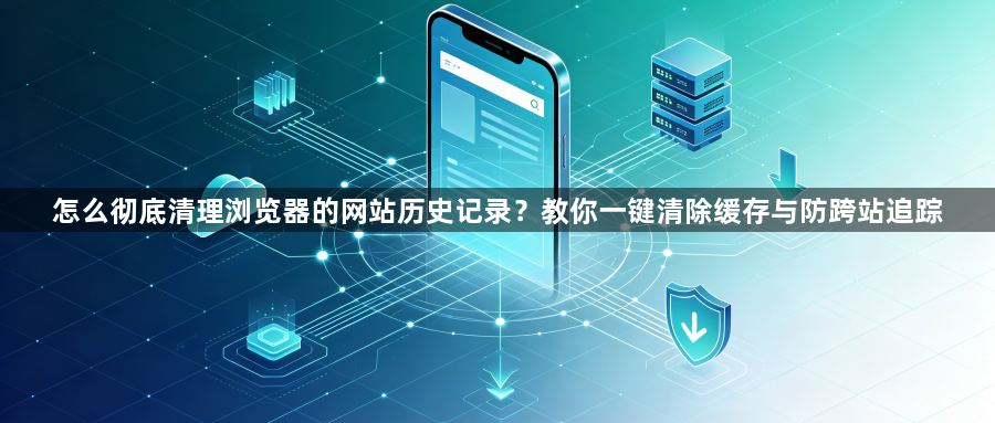 怎么彻底清理浏览器的网站历史记录？教你一键清除缓存与防跨站追踪1