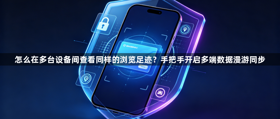 怎么在多台设备间查看同样的浏览足迹？手把手开启多端数据漫游同步1