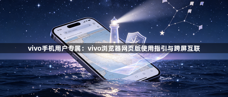 vivo手机用户专属：vivo浏览器网页版使用指引与跨屏互联1