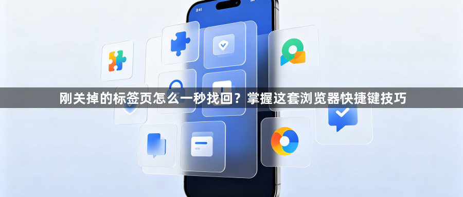 刚关掉的标签页怎么一秒找回？掌握这套浏览器快捷键技巧1