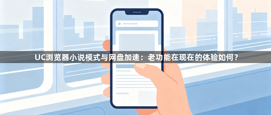 UC浏览器小说模式与网盘加速:老功能在现在的体验如何?1