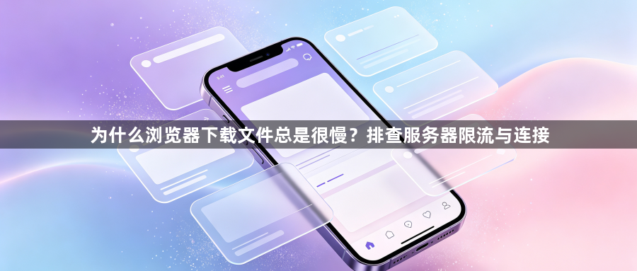 为什么浏览器下载文件总是很慢?排查服务器限流与连接1