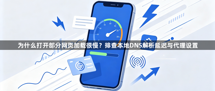 为什么打开部分网页加载很慢？排查本地DNS解析延迟与代理设置1