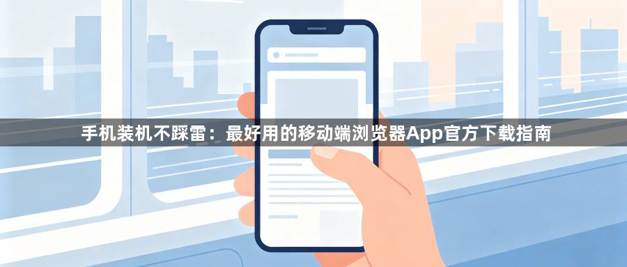 手机装机不踩雷：最好用的移动端浏览器App官方下载指南1